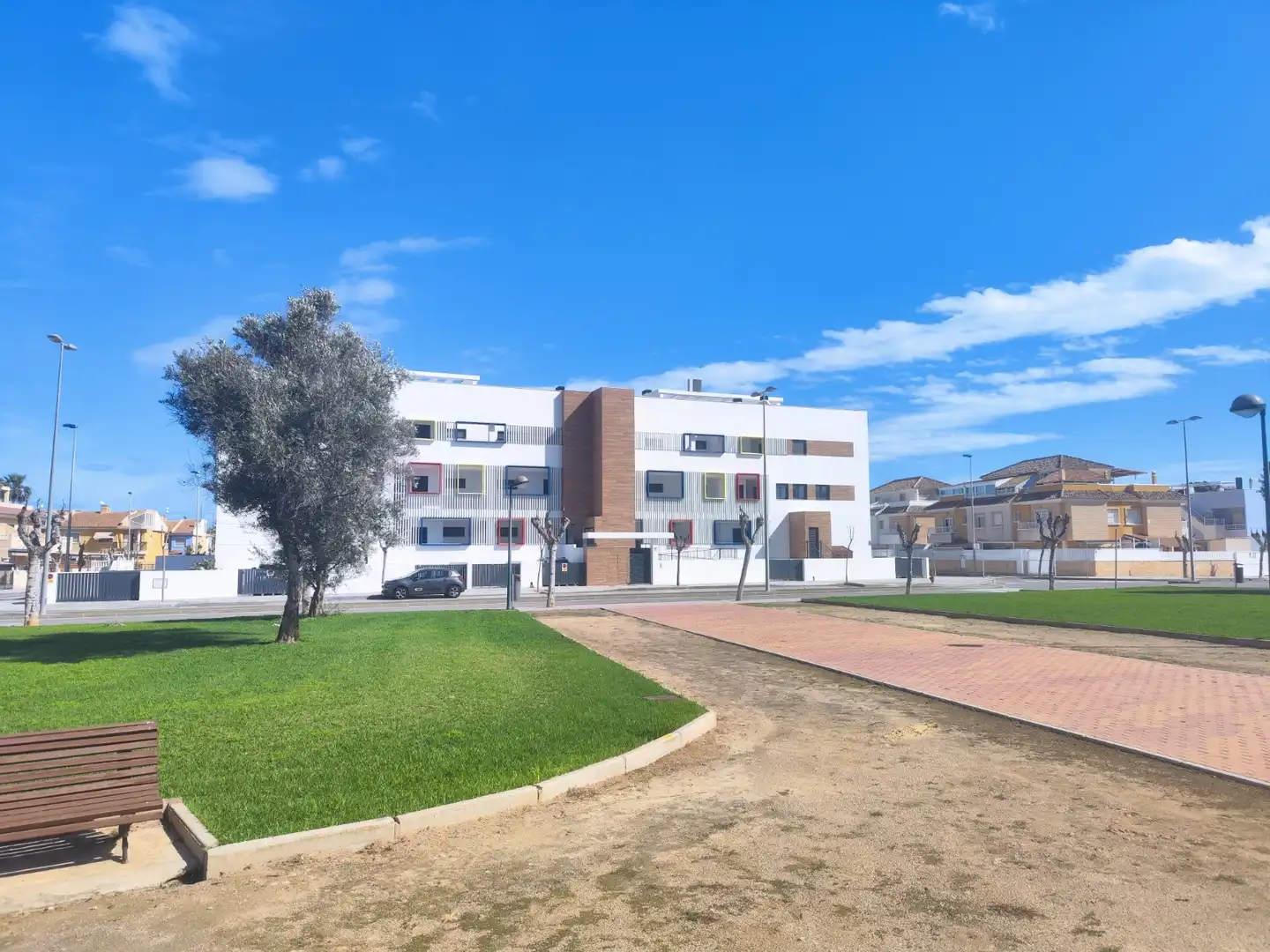 Vista exterior de Planta baixa en venda en Pilar de la Horadada amb Terrassa, Piscina i Moblat