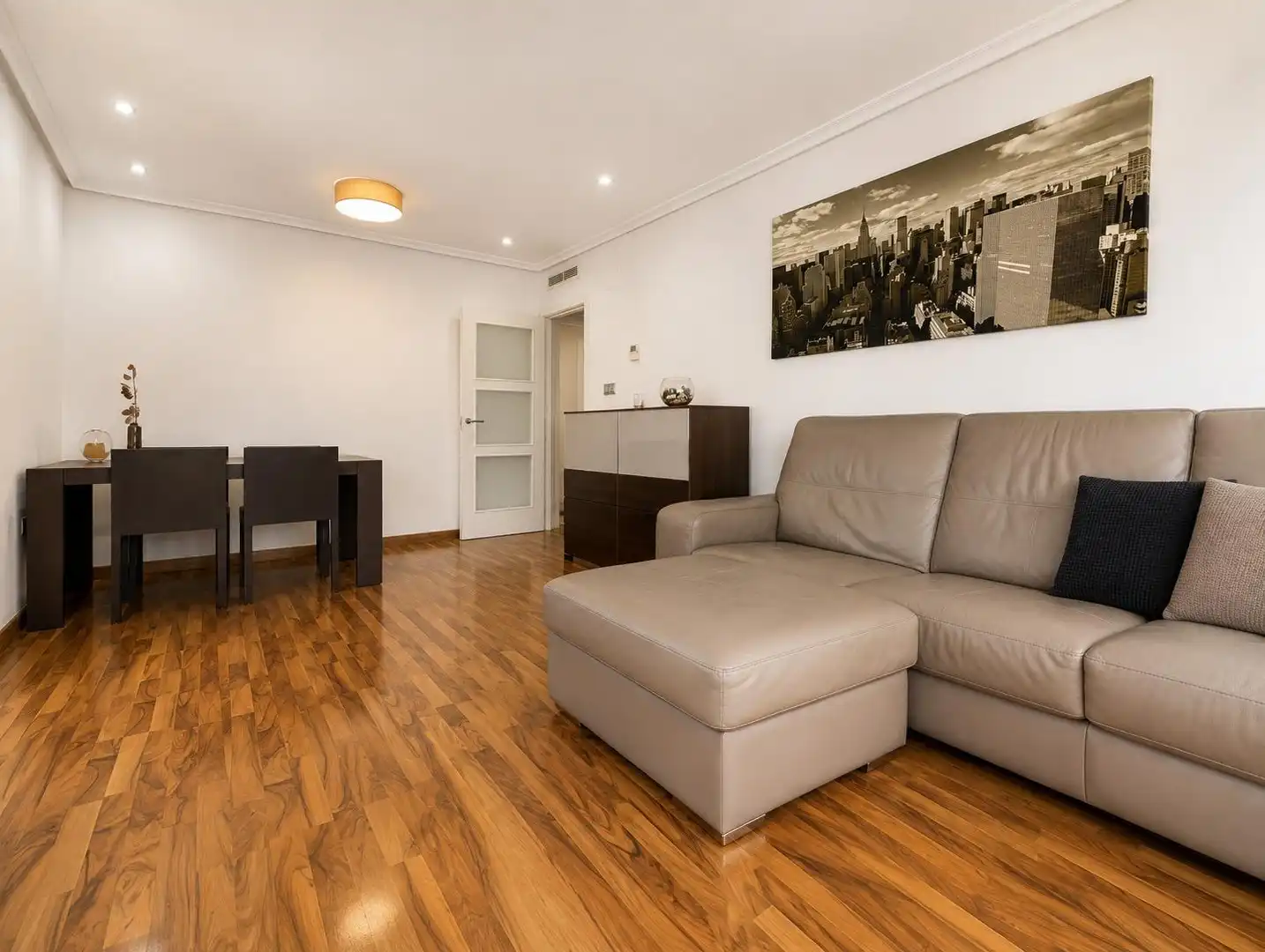 Wohnzimmer von Wohnung zum Verkauf in Elche / Elx mit Klimaanlage, Terrasse und Balkon