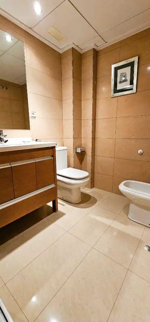 Bathroom of Flat for sale in Totana  with Air Conditioner, Parquet flooring and Storage room