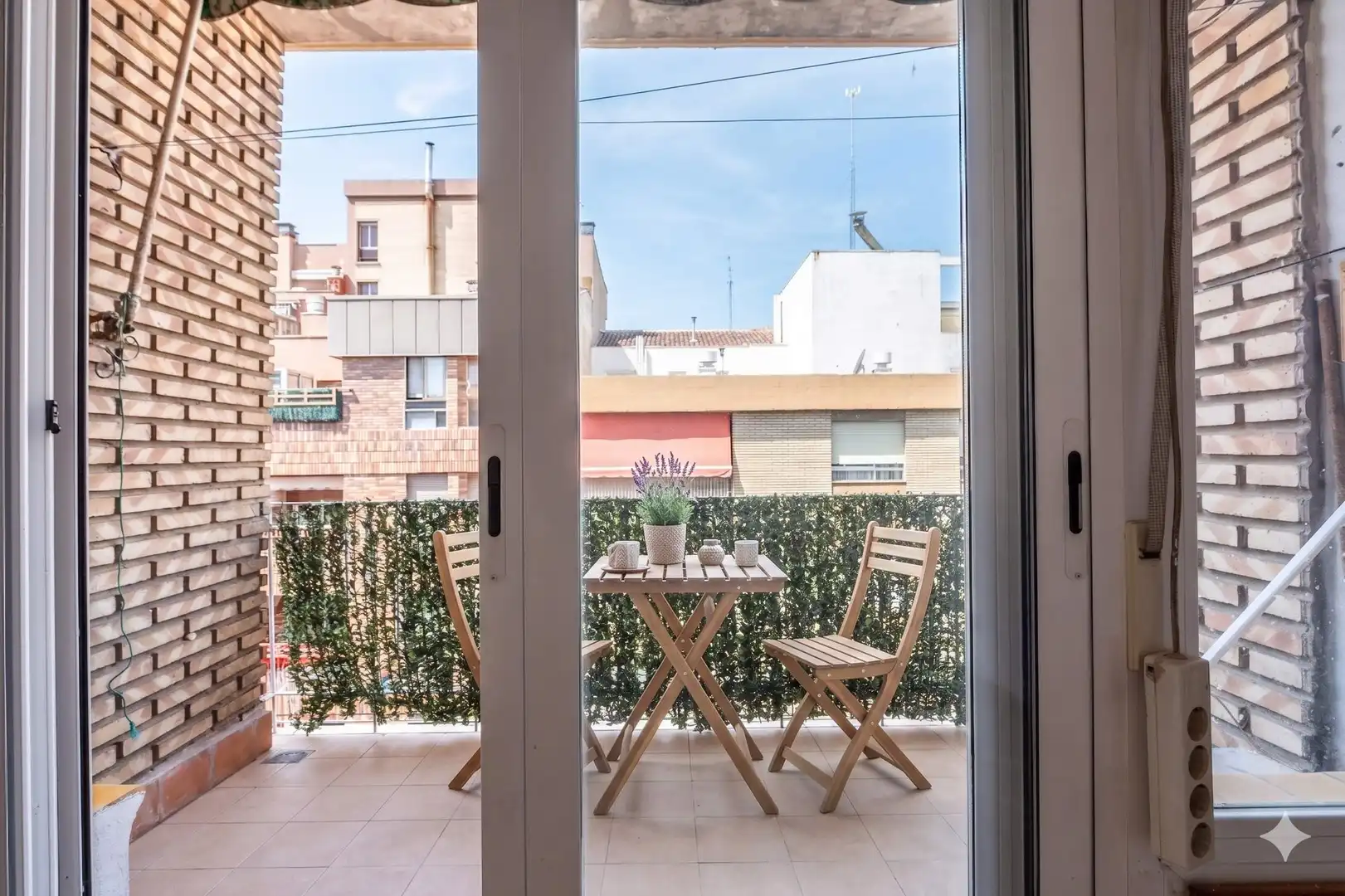 Balcony of Flat for sale in Zaragoza  with Heating, Terrace and Storage room