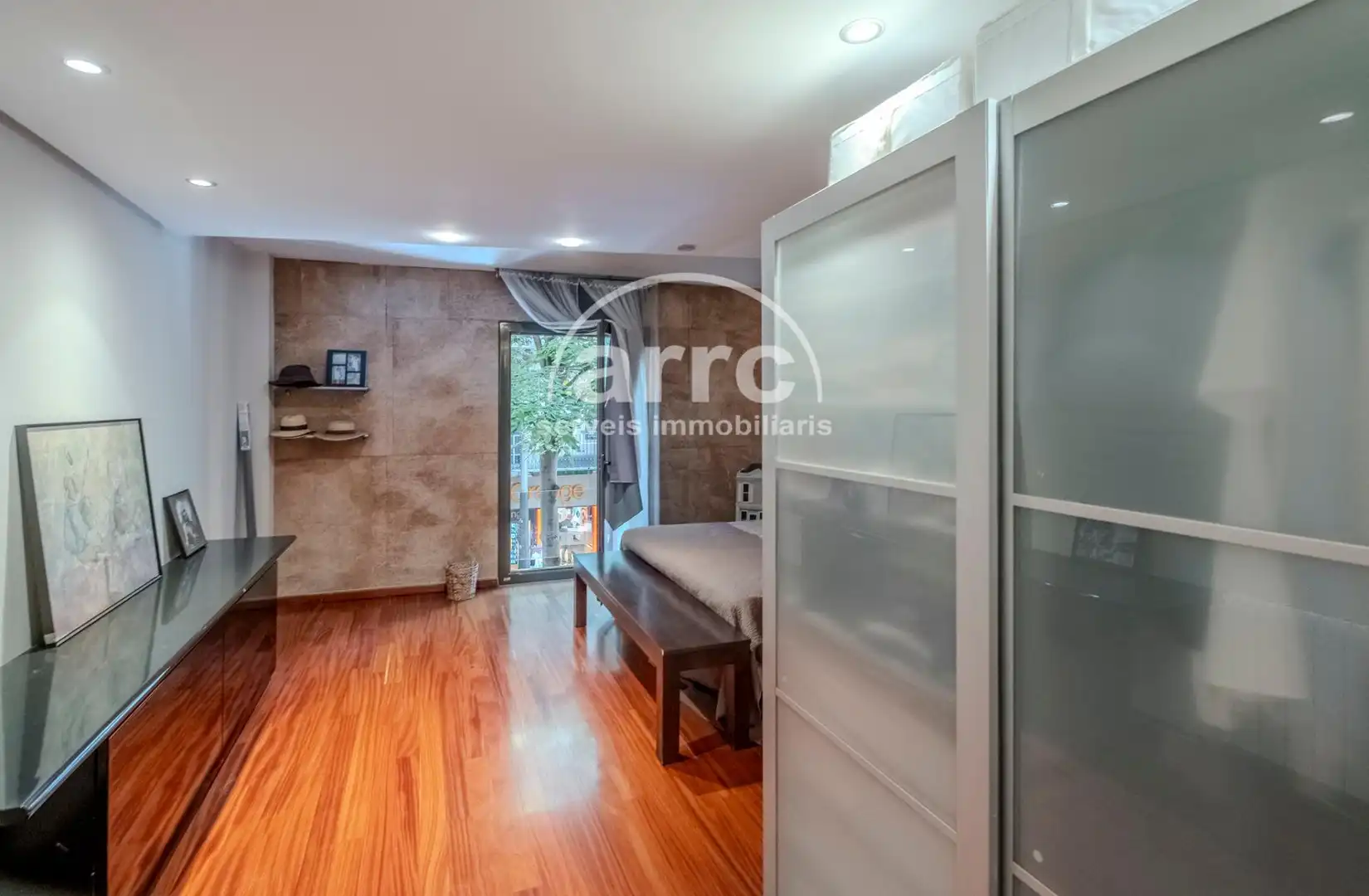 Bedroom of Flat for sale in Mataró  with Heating, Terrace and Balcony