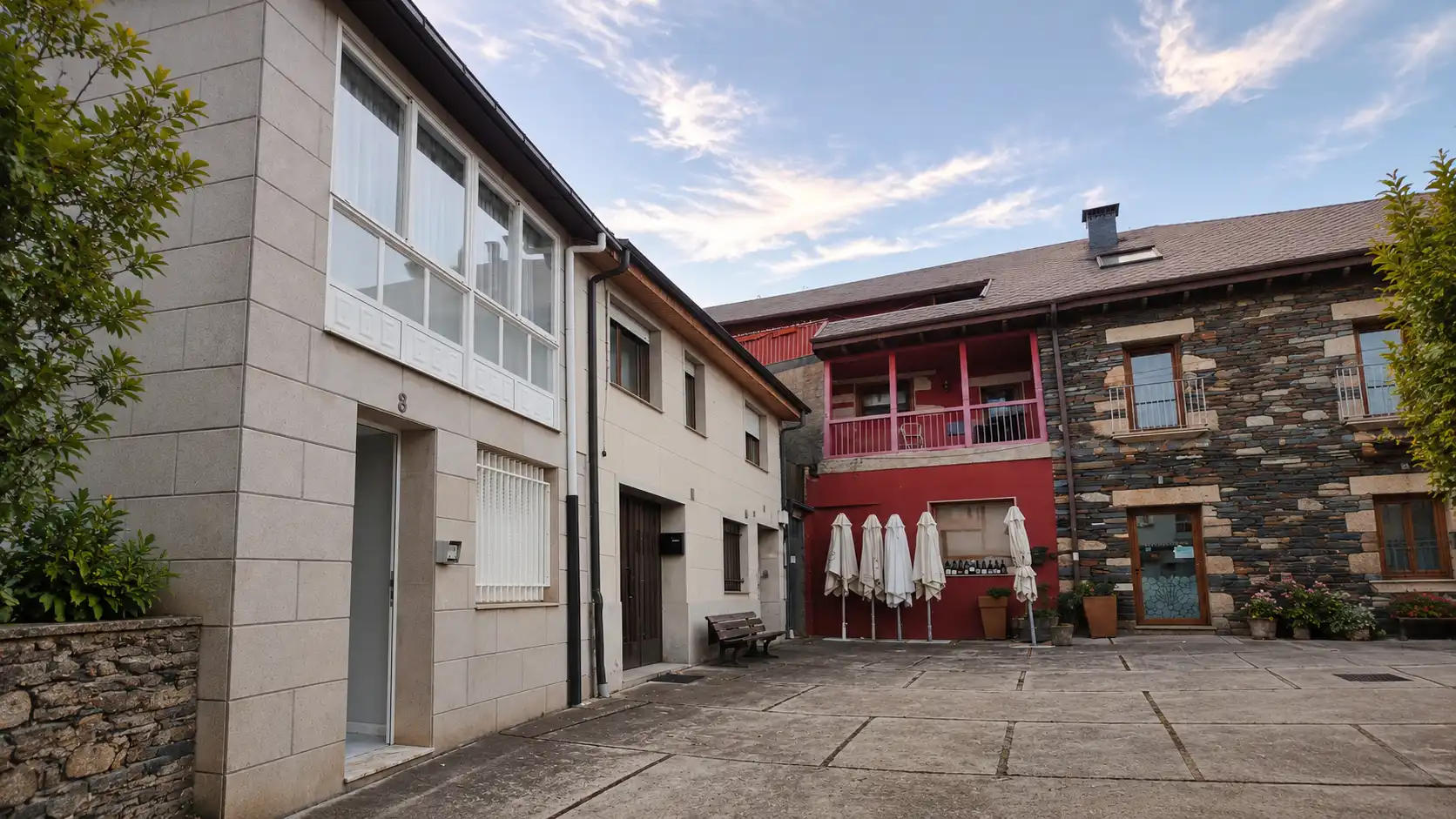 Vista exterior de Casa adosada en venta en A Rúa , Ourense