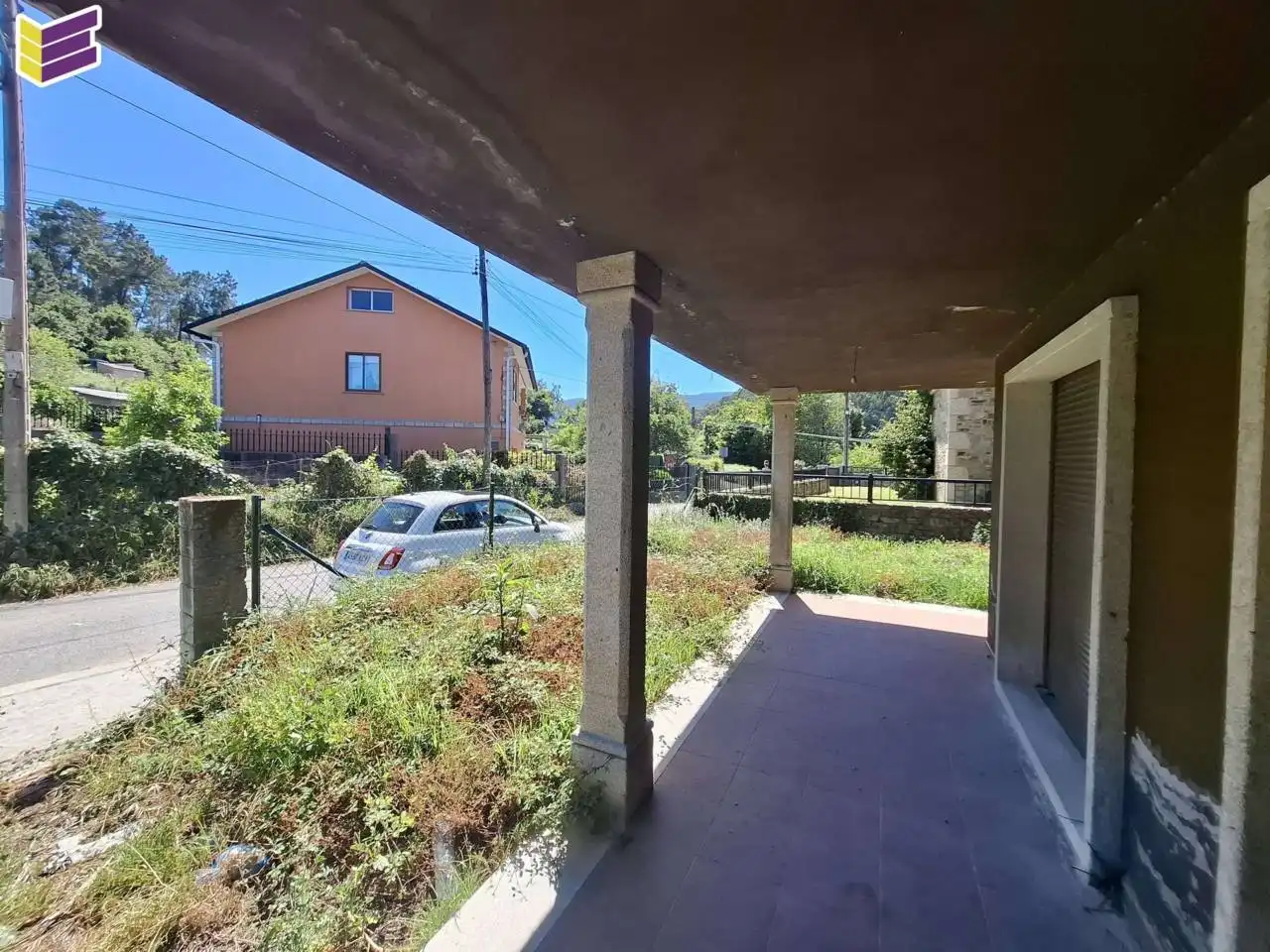 Außenansicht von Haus oder Chalet zum Verkauf in Vilaboa mit Privatgarten und Terrasse