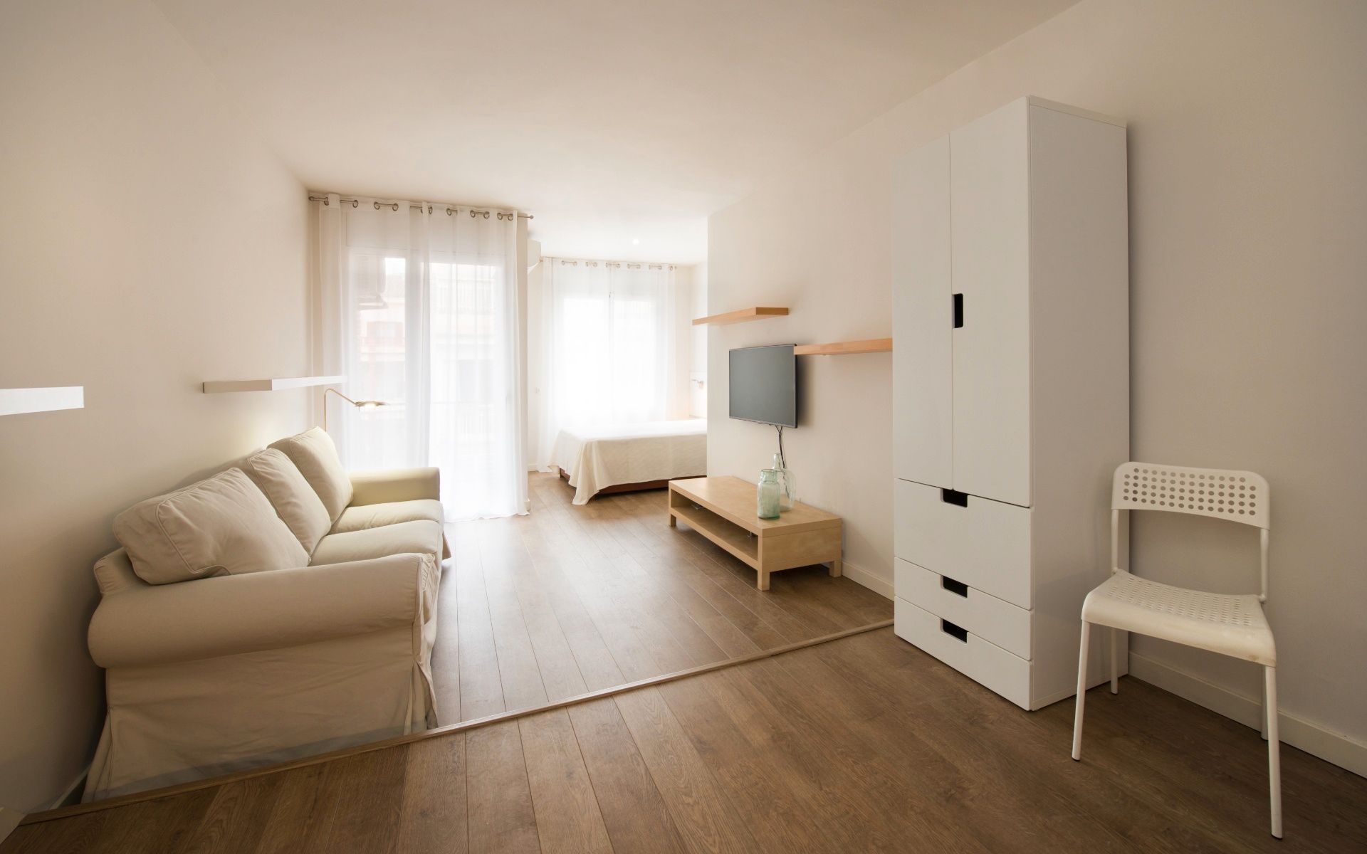 Habitación de Piso en venta en  Barcelona Capital con Aire acondicionado, Calefacción y Balcón