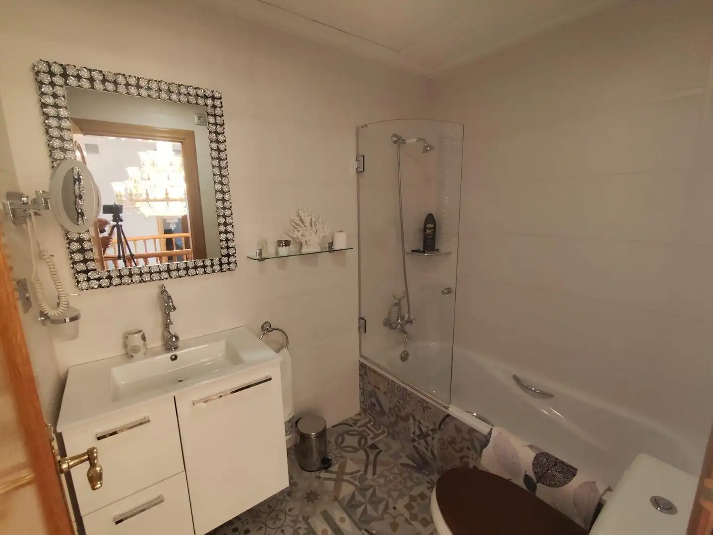 Baño de Casa o chalet en venta en Murcia con Aire acondicionado, Jardín privado y Terraza