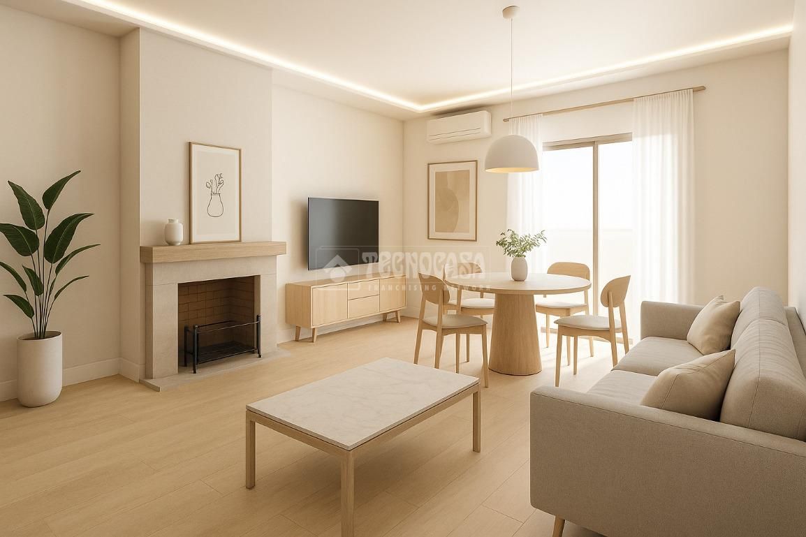 Wohnzimmer von Wohnung zum Verkauf in Sant Pere de Ribes mit Klimaanlage, Terrasse und Balkon