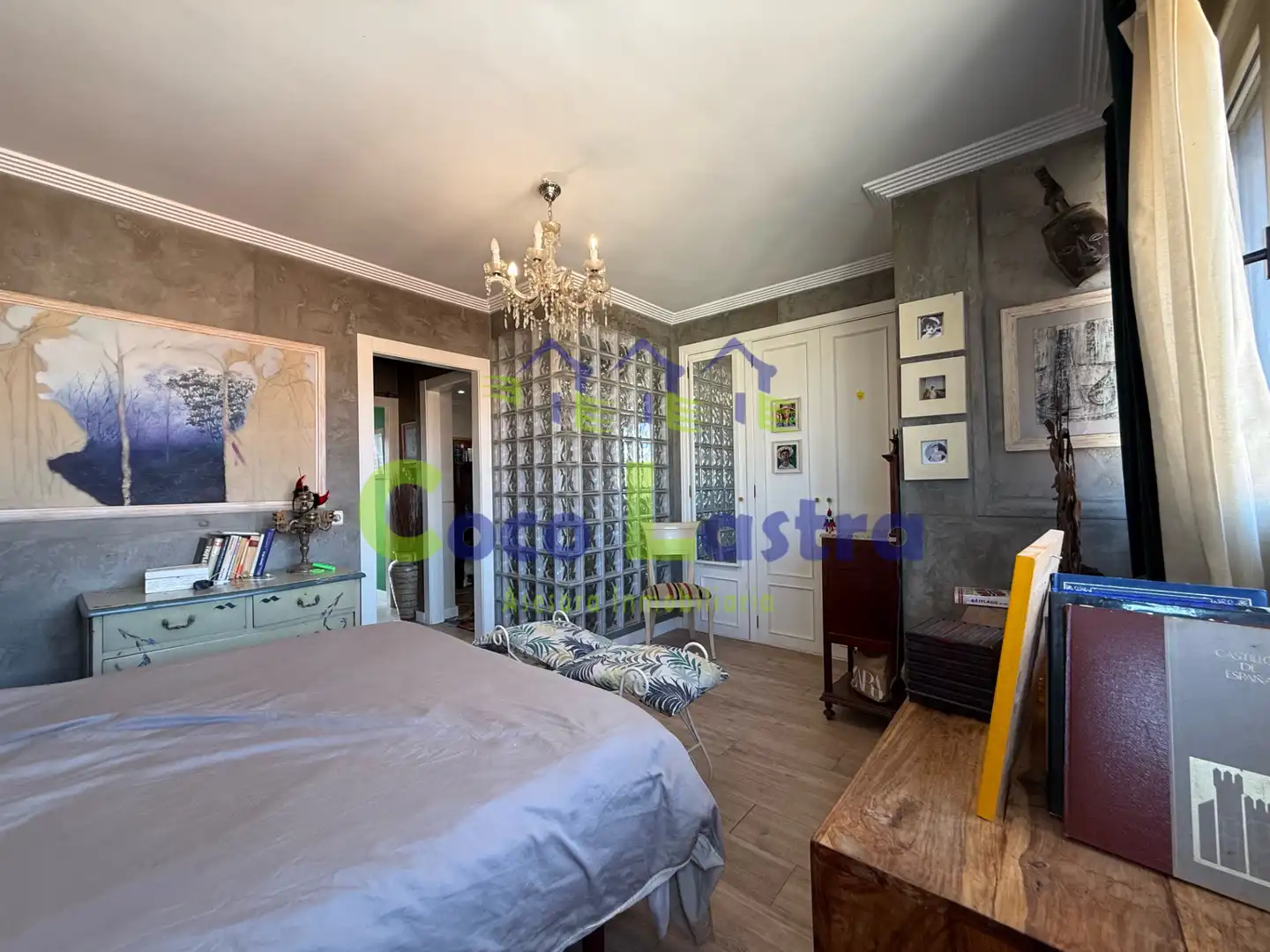 Schlafzimmer von Maisonette zum Verkauf in Salamanca mit Heizung, Terrasse und Ofen