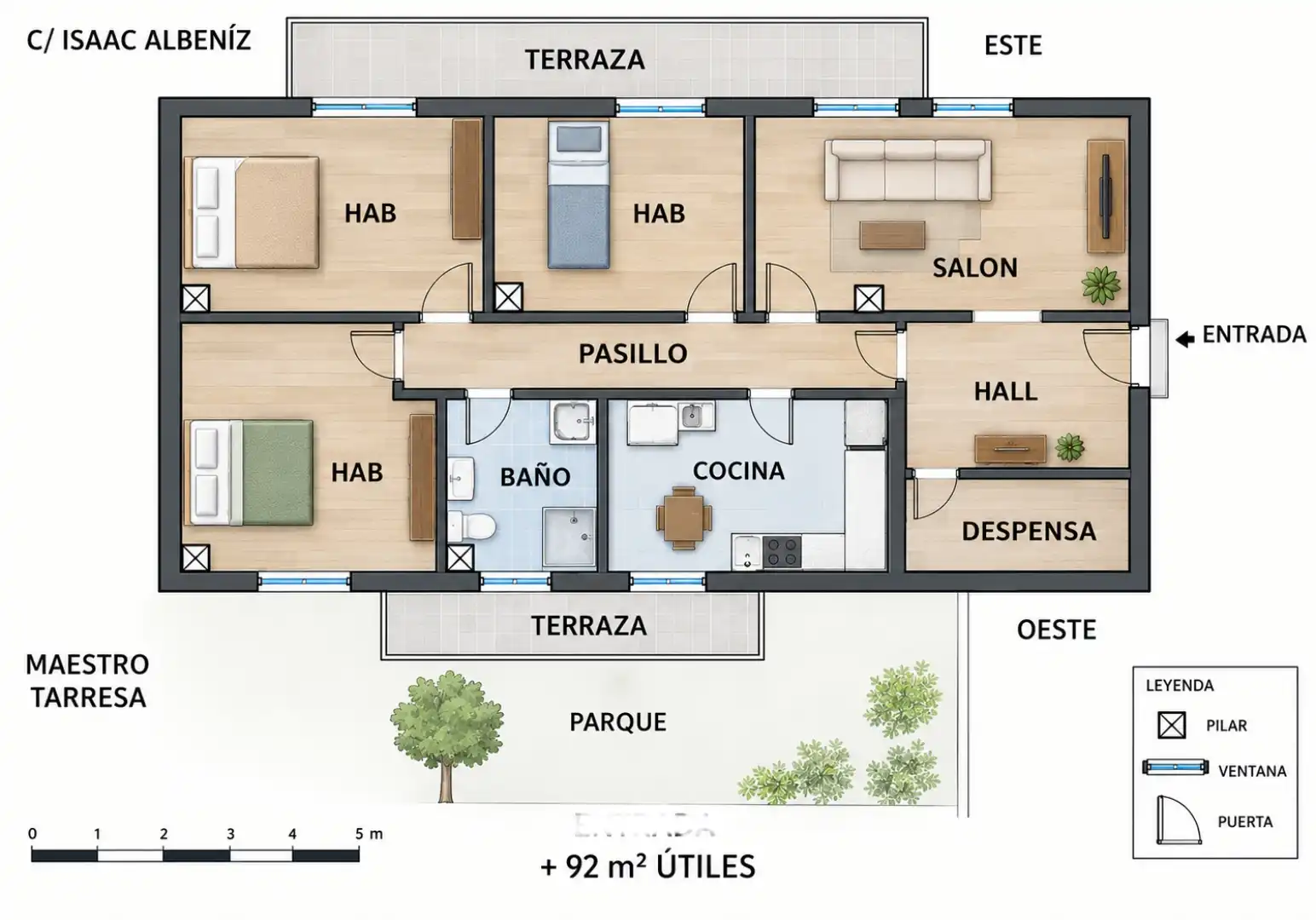 Wohnung zum Verkauf in Alcobendas mit Terrasse und Balkon