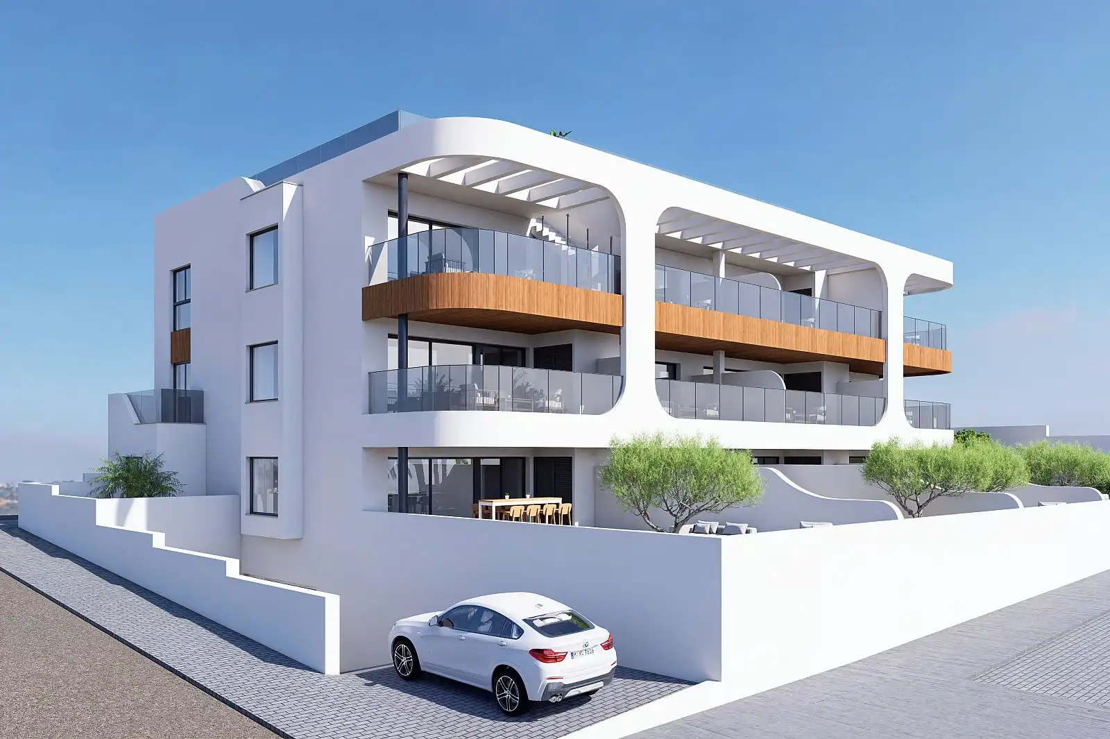 Appartement compact avec terrasse à vendre à Benijófar