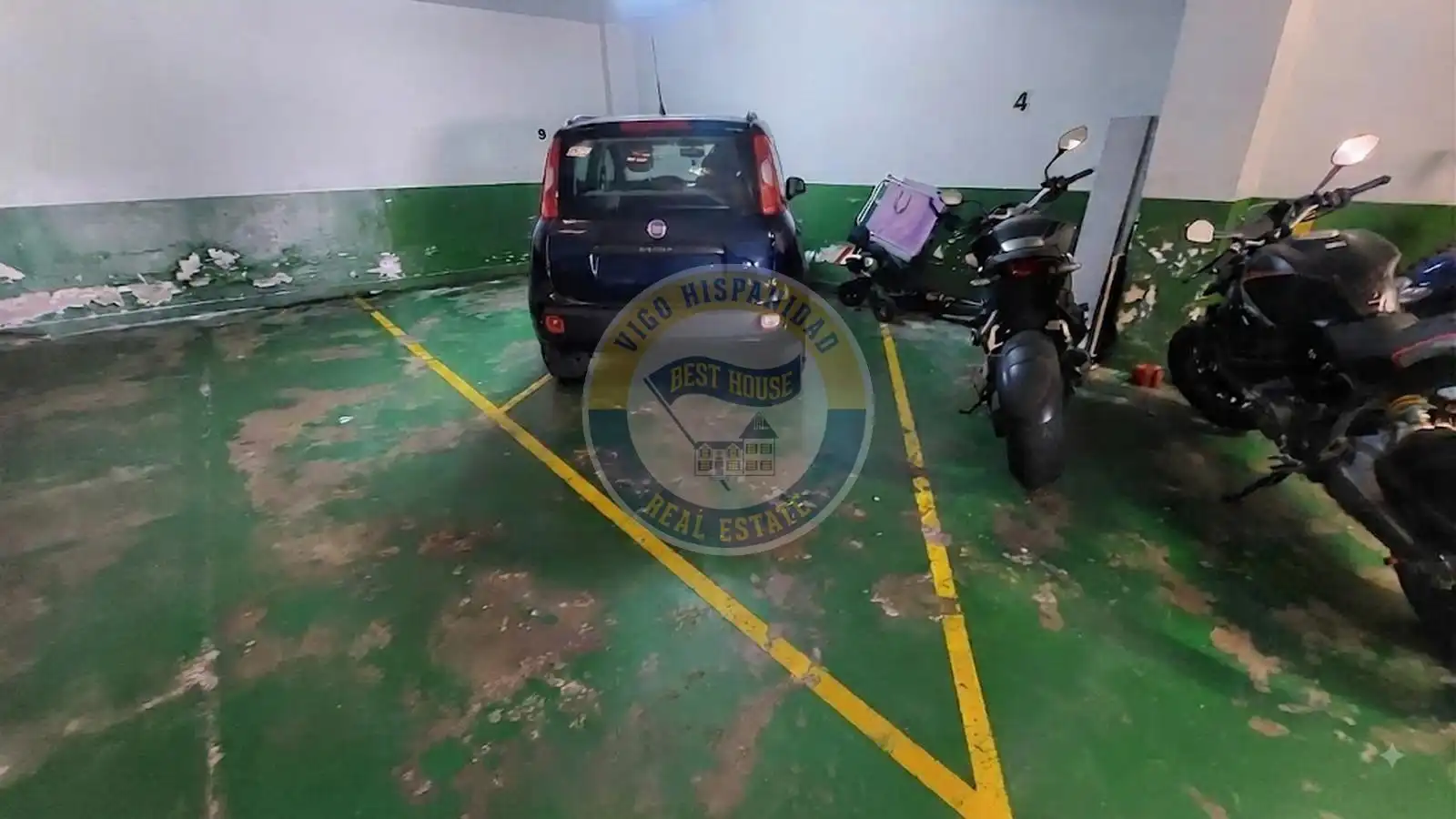 Parking of Flat for sale in Vigo   with Heating, Terrace and Storage room