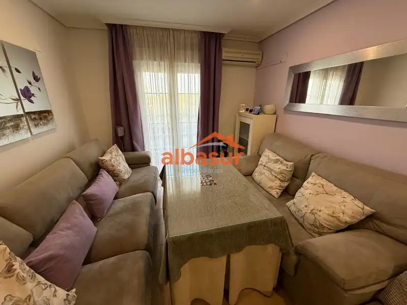 Living room of Flat for sale in Córdoba  with Air Conditioner, Terrace and Furnished