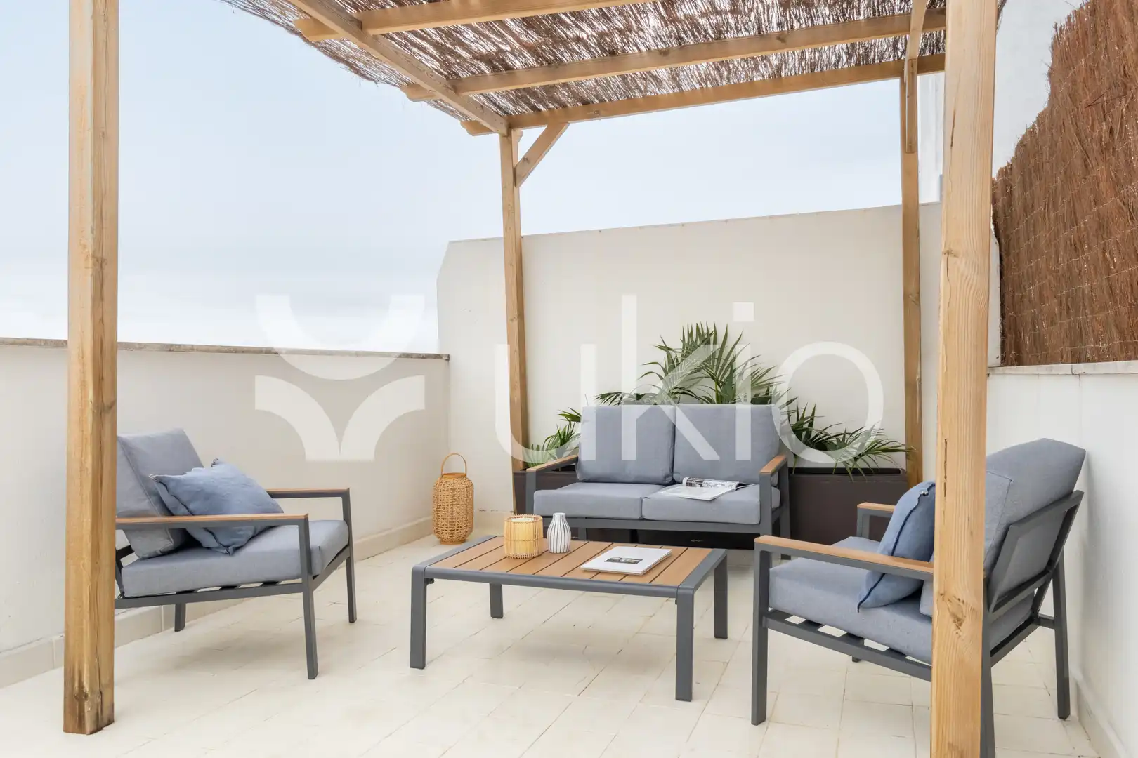 Terraza de Apartamento de alquiler en Madrid con Aire acondicionado, Terraza y Amueblado