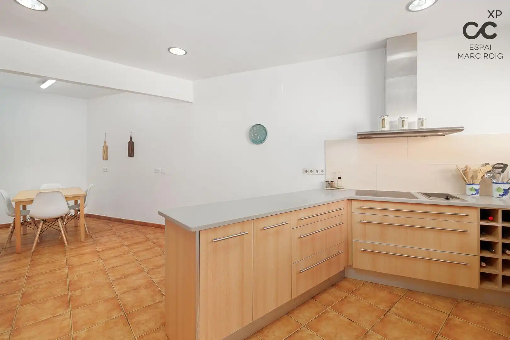 Kitchen of Attic for sale in Portbou  with Air Conditioner, Heating and Terrace