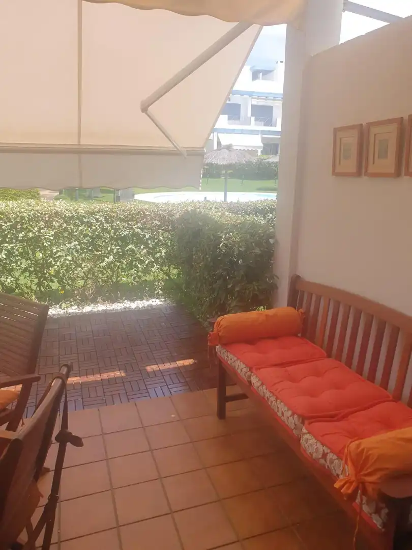 Jardín de Casa adosada en venta en Islantilla con Terraza, Amueblado y Lavadora