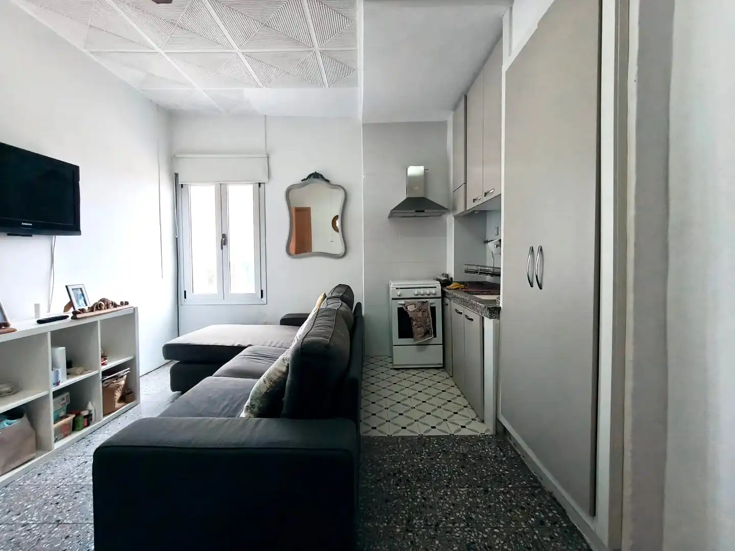 Sala de estar de Casa o chalet en venta en Alcoy / Alcoi con Terraza, Trastero y Alarma