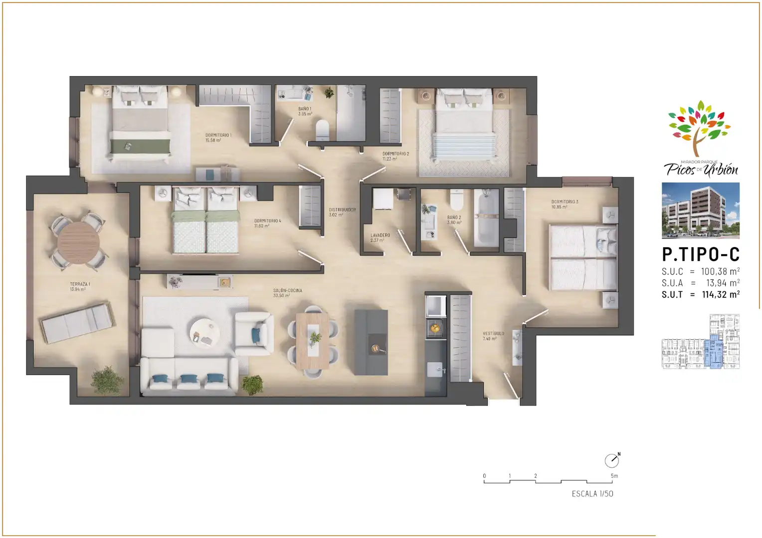 Flat for sale in  Logroño  with Heating, Terrace and Storage room