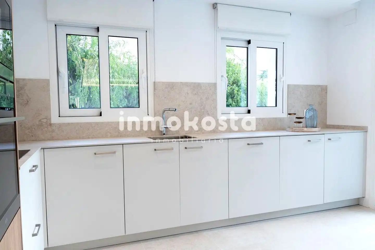 Cocina de Casa o chalet en venta en Altea con Aire acondicionado, Jardín privado y Terraza