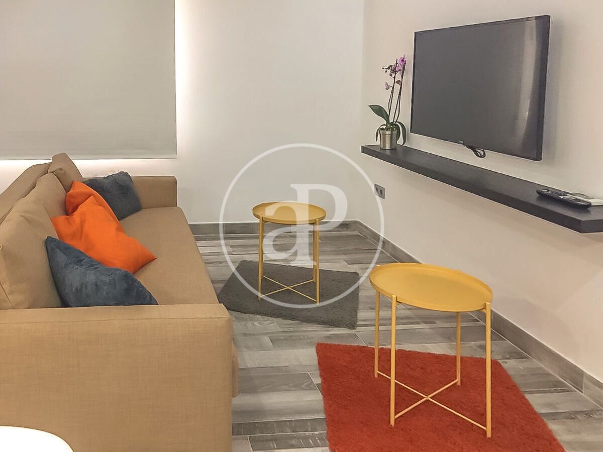 Sala d'estar de Loft en venda en Castellón de la Plana / Castelló de la Plana amb Aire condicionat, Calefacció i Moblat