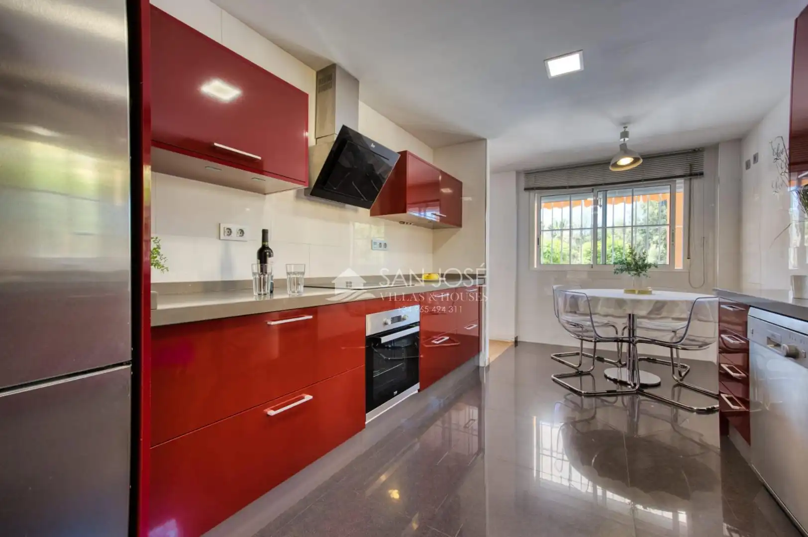 Kitchen of Houses for sale in Aspe  with Air Conditioner, Heating and Private garden
