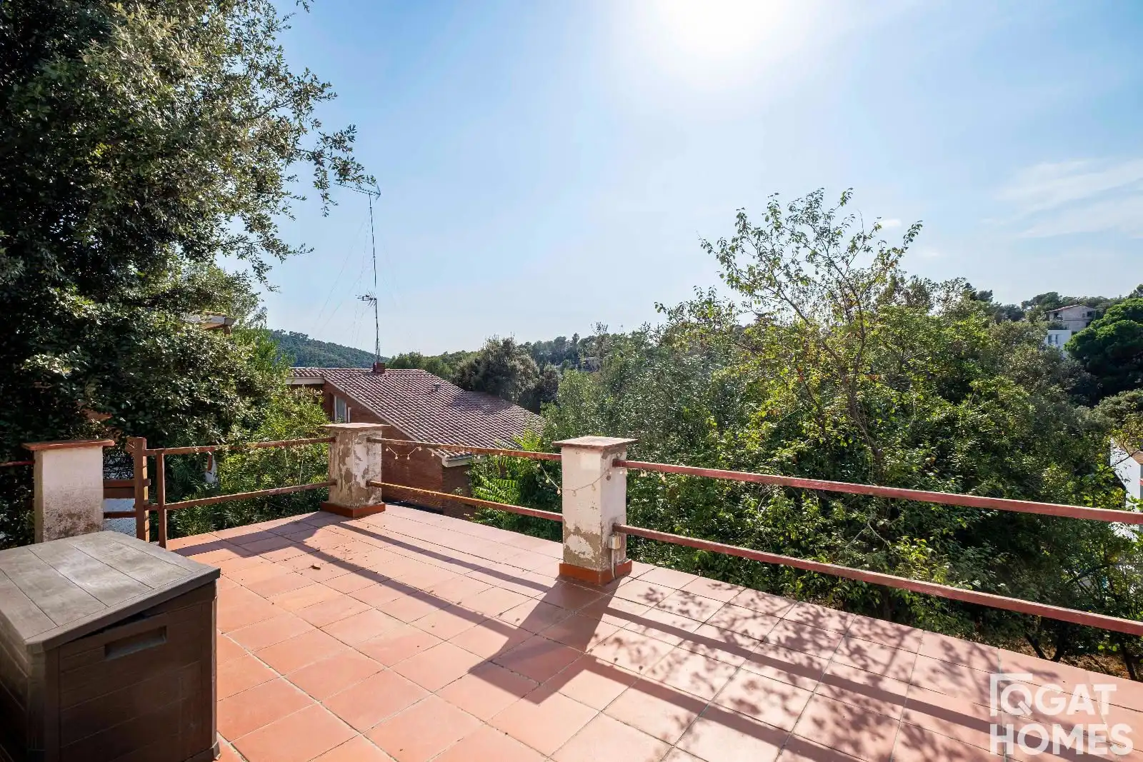 Terraza de Casa o chalet en venta en Sant Cugat del Vallès con Calefacción y Trastero