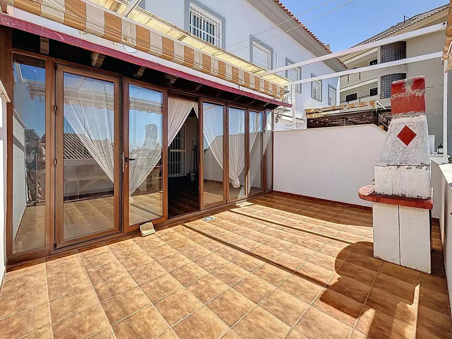 Terrassa de Casa adosada en venda en Fuengirola amb Aire condicionat, Calefacció i Traster