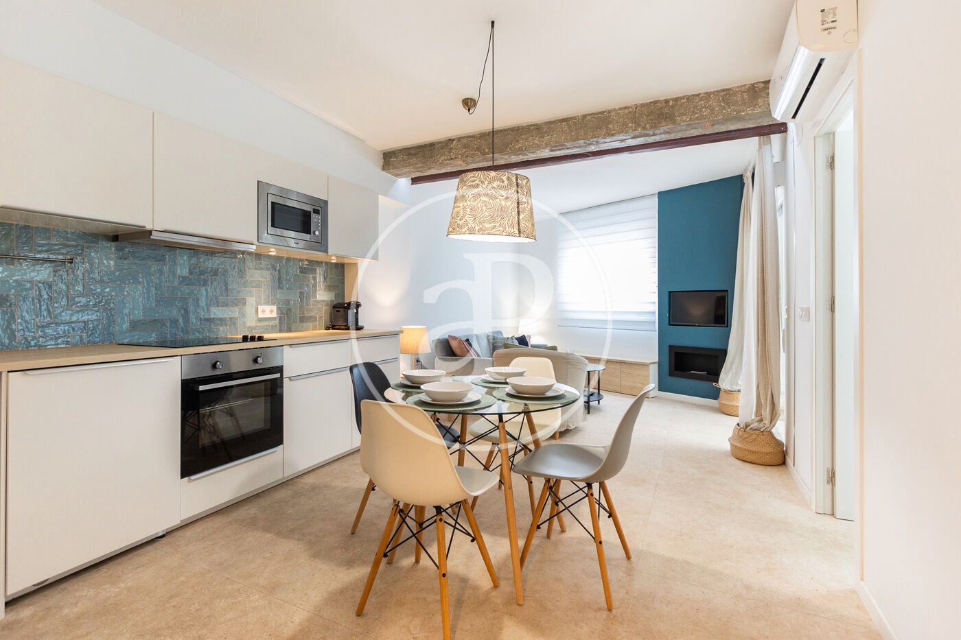 Exterior view of Flat to rent in  Valencia Capital  with Air Conditioner, Heating and Terrace