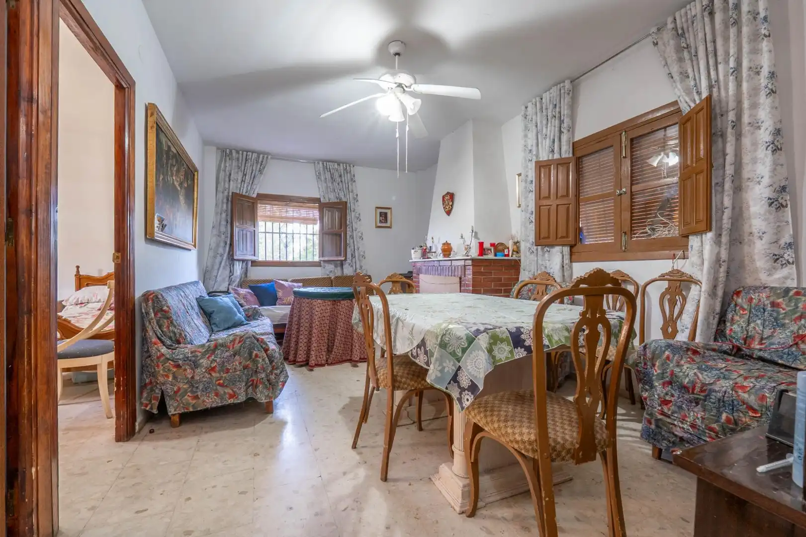Esszimmer von Country house zum Verkauf in Las Gabias mit Privatgarten, Terrasse und Abstellraum