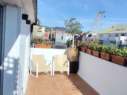 Terrassa de Pis de lloguer en  Barcelona Capital amb Aire condicionat, Terrassa i Balcó