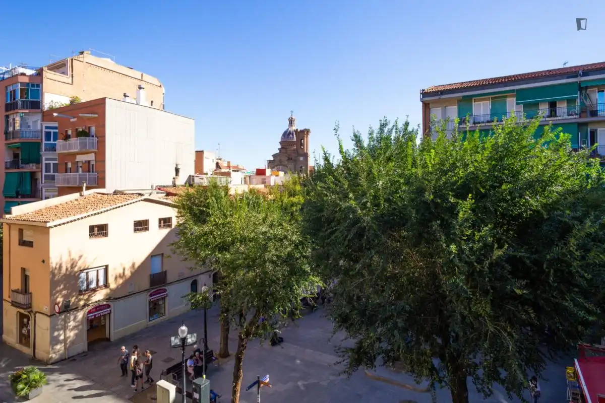 Vista exterior de Apartamento para compartir en  Palma de Mallorca con Amueblado, Horno y Lavadora