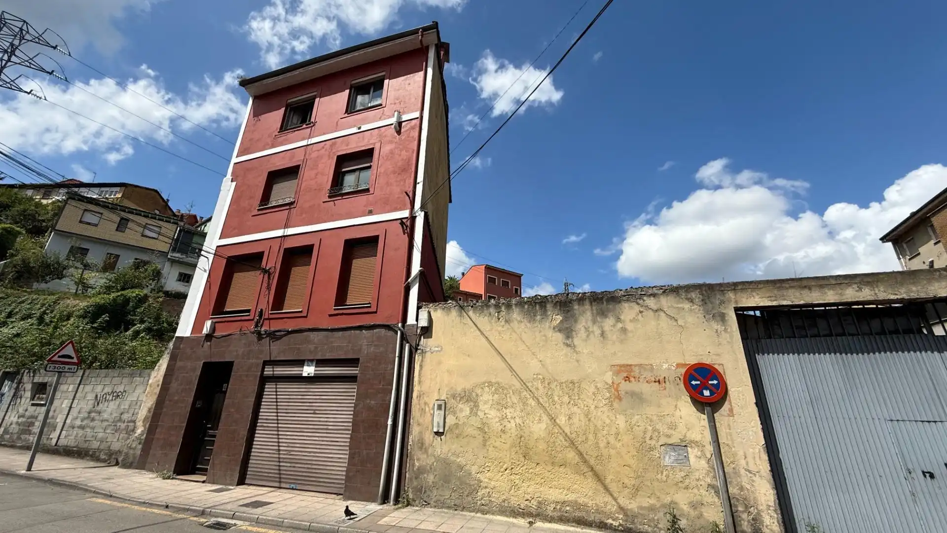 Vista exterior de Pis en venda en Langreo
