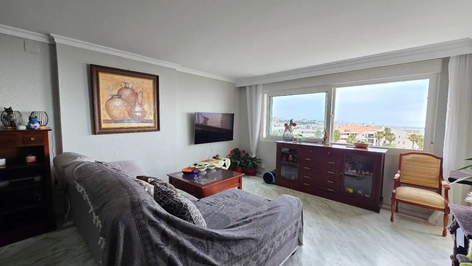 Living room of Flat for sale in Benalmádena  with Air Conditioner, Heating and Swimming Pool