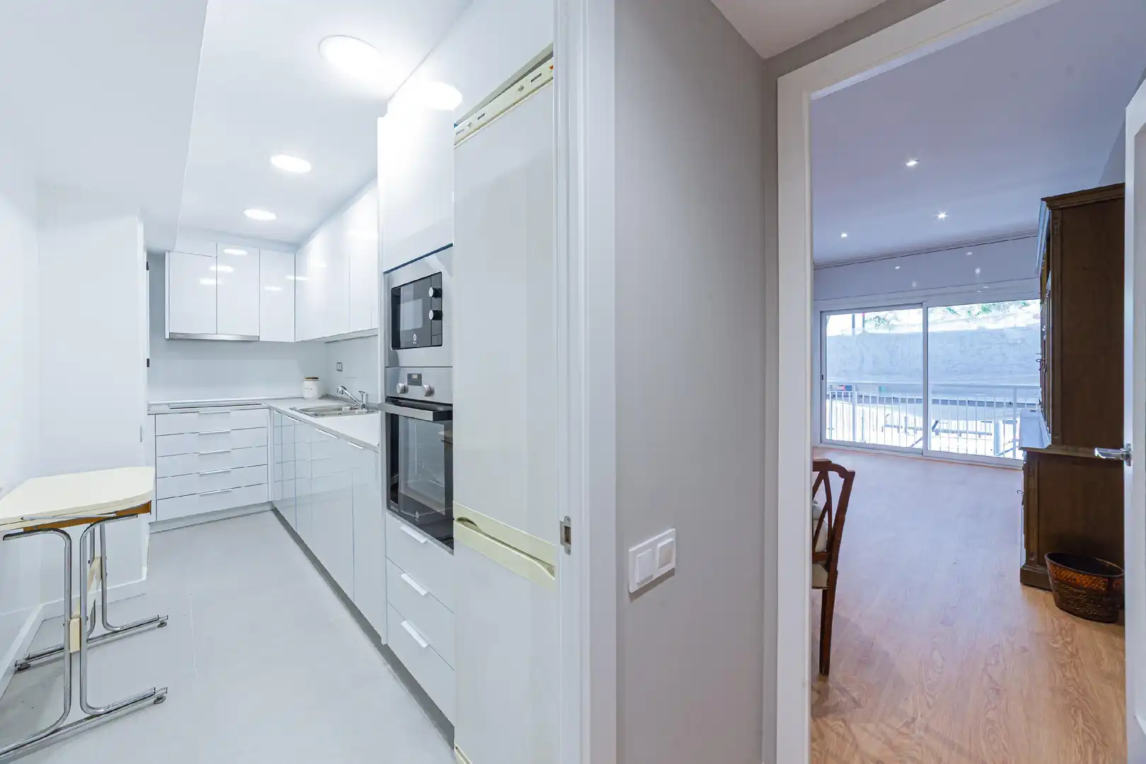 Cocina de Apartamento en venta en Barcelona con Calefacción y Parquet