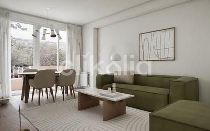 Living room of Flat for sale in  Madrid Capital  with Heating and Terrace