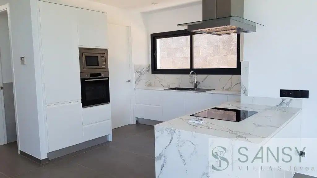 Kitchen of Houses for sale in Jávea / Xàbia  with Air Conditioner, Heating and Swimming Pool