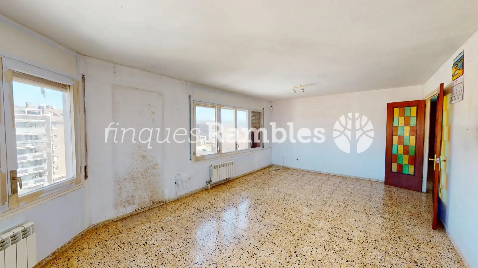 Sala de estar de Ático en venta en Igualada con Terraza