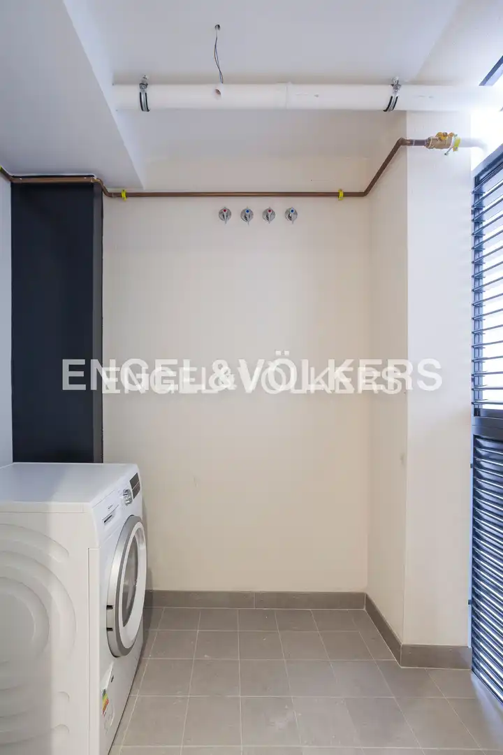 Cocina de Piso de alquiler en Madrid con Aire acondicionado, Calefacción y Jardín privado