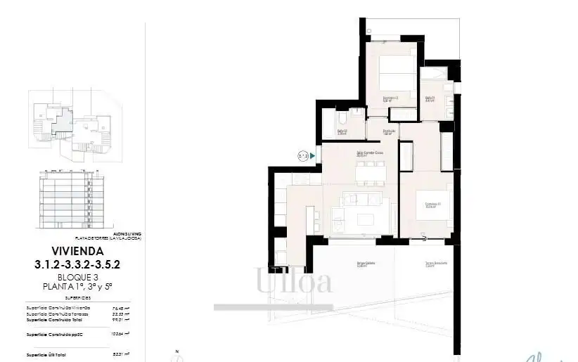 Apartamento con piscina en venta en Centro Urbano, imagen 22