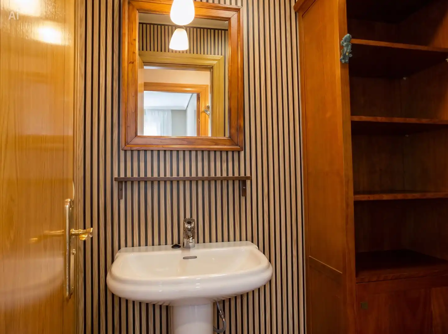 Badezimmer von Wohnung zur Miete in Benalmádena mit Klimaanlage, Heizung und Möbliert