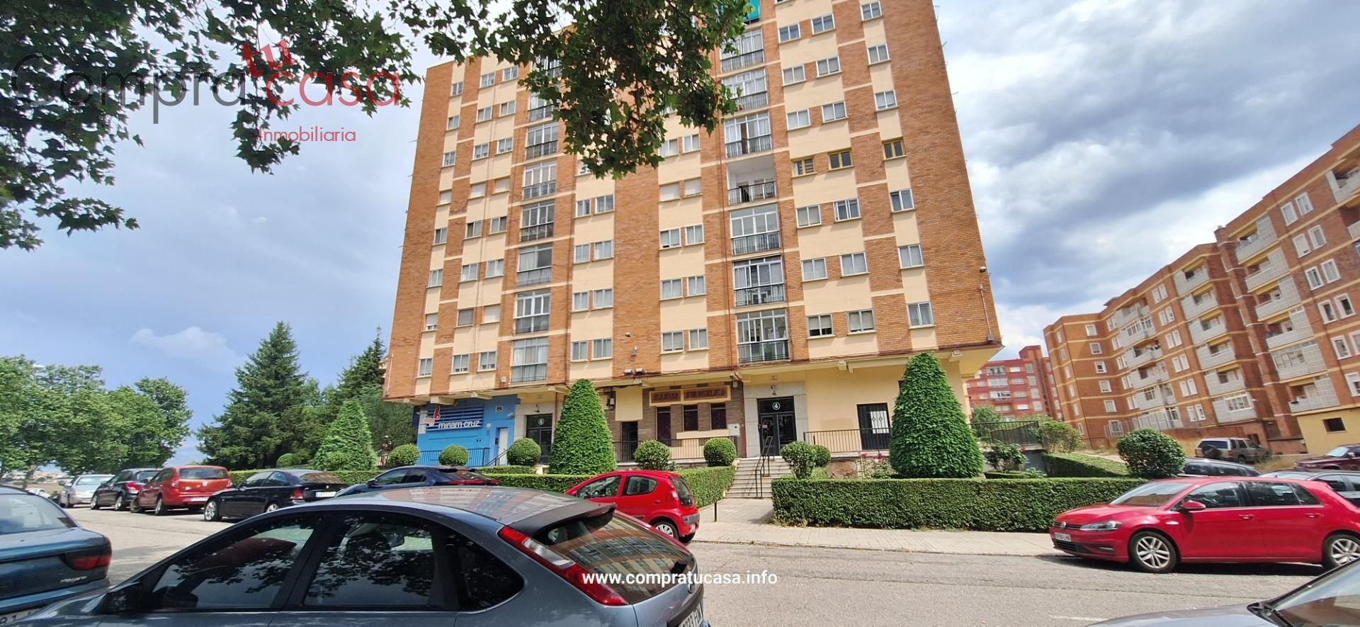 Vista exterior de Pis de lloguer en Segovia Capital amb Calefacció i Terrassa