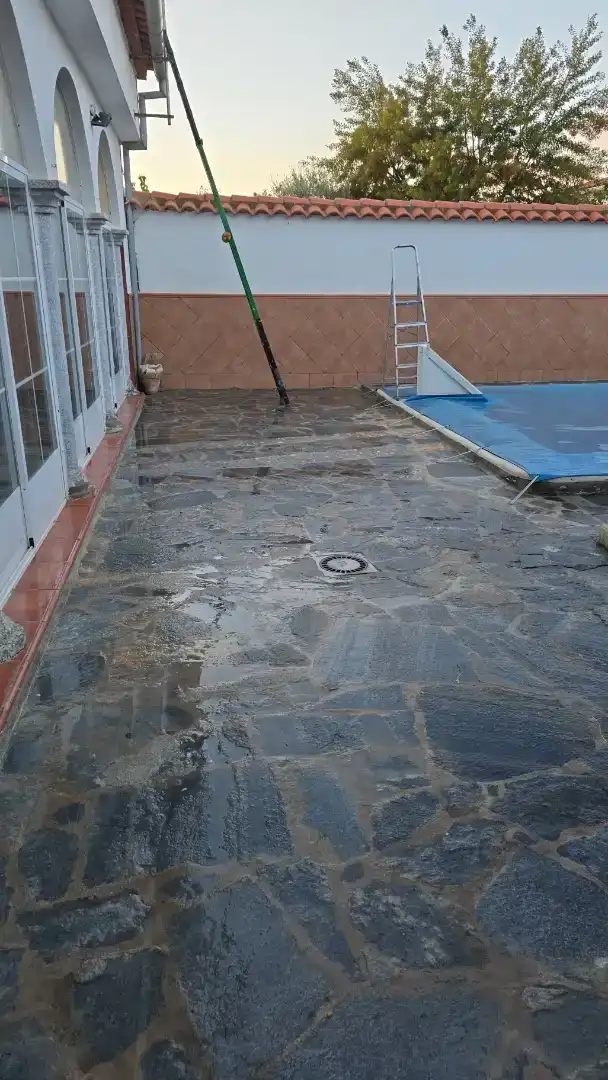Terrassa de Casa adosada en venda en Torrecampo amb Aire condicionat, Piscina i Moblat