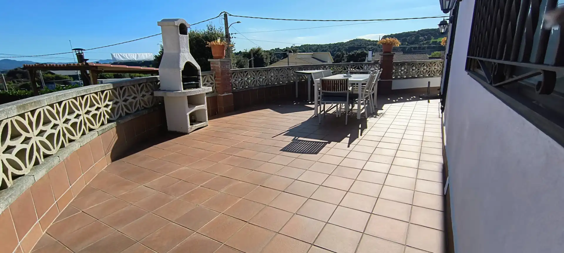 Terrassa de Casa o xalet en venda en Cànoves I Samalús amb Calefacció, Jardí privat i Terrassa