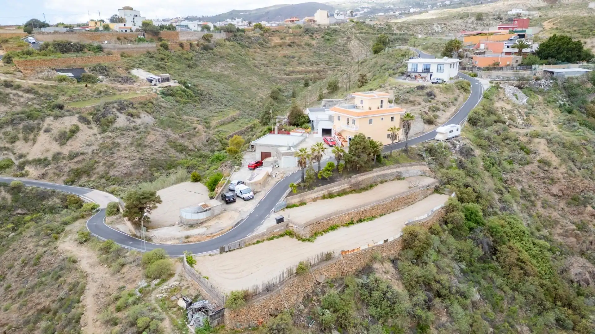 Vista exterior de Finca rústica en venta en Granadilla de Abona con Calefacción, Terraza y Amueblado
