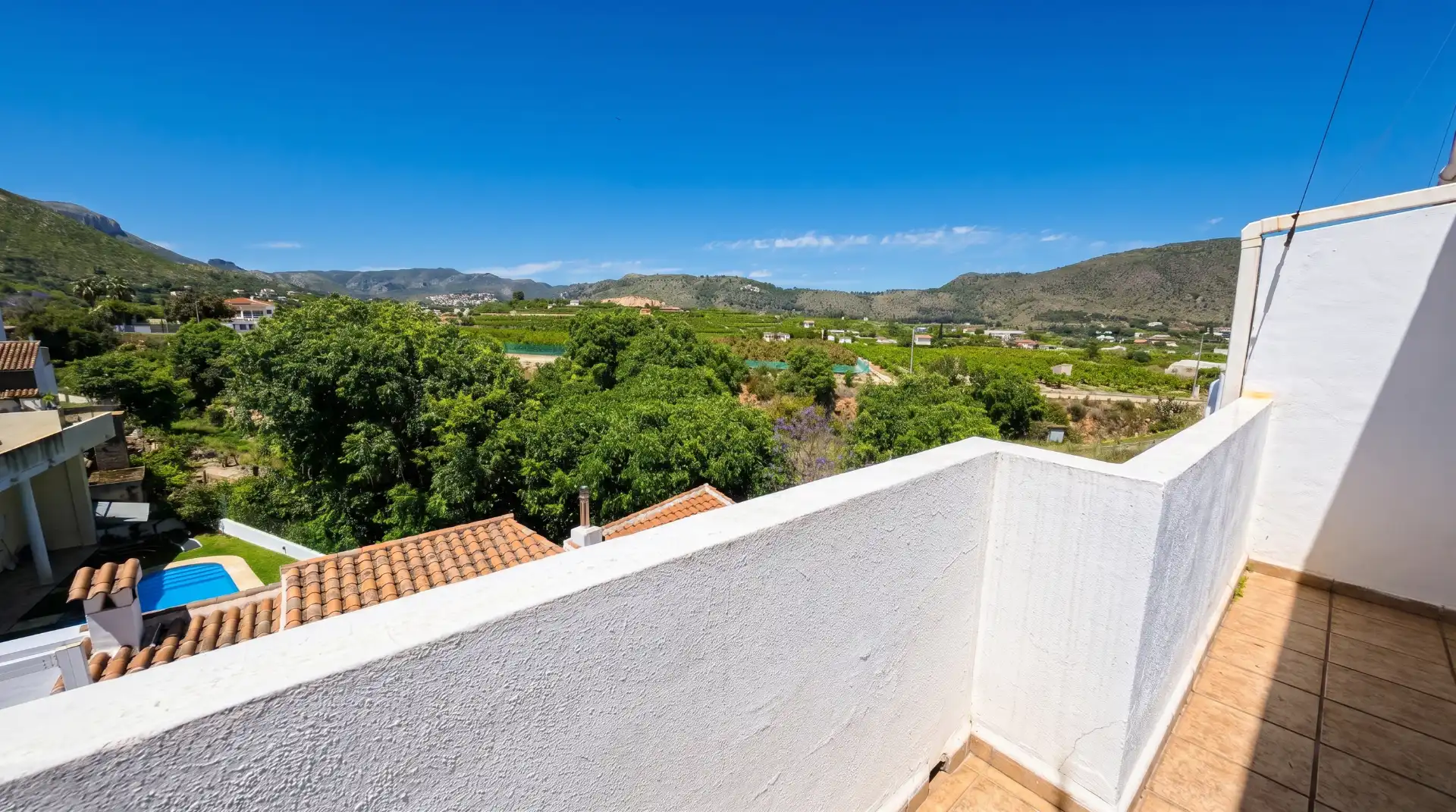 Vista exterior de Casa adosada en venda en Pego amb Aire condicionat, Calefacció i Terrassa
