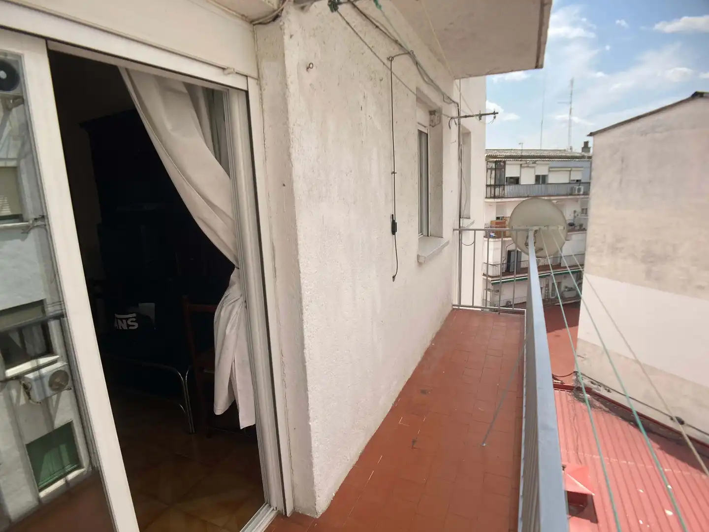 Terraza de Piso de alquiler en Madrid con Calefacción, Terraza y Amueblado