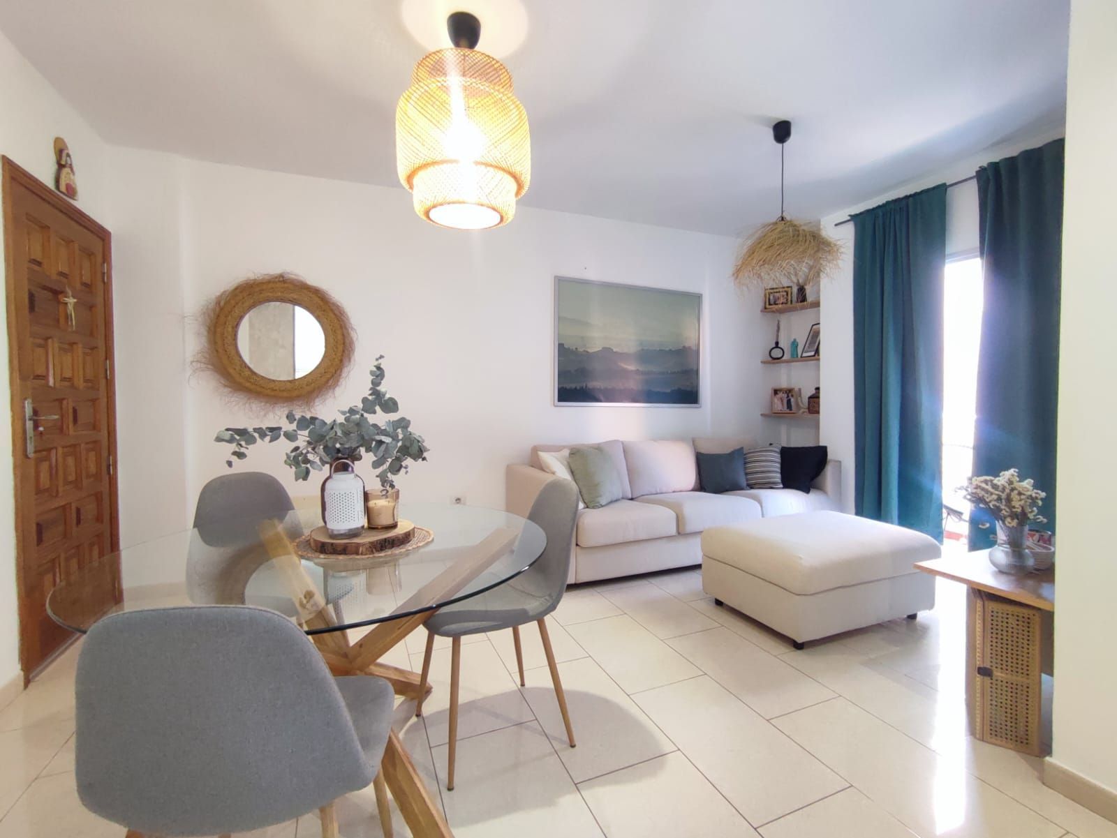 Living room of Flat to rent in Arona  with Furnished