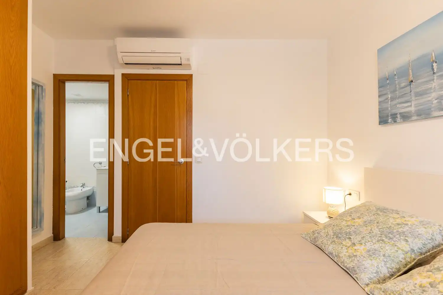 Dormitori de Dúplex de lloguer en Jávea / Xàbia amb Aire condicionat, Calefacció i Jardí privat