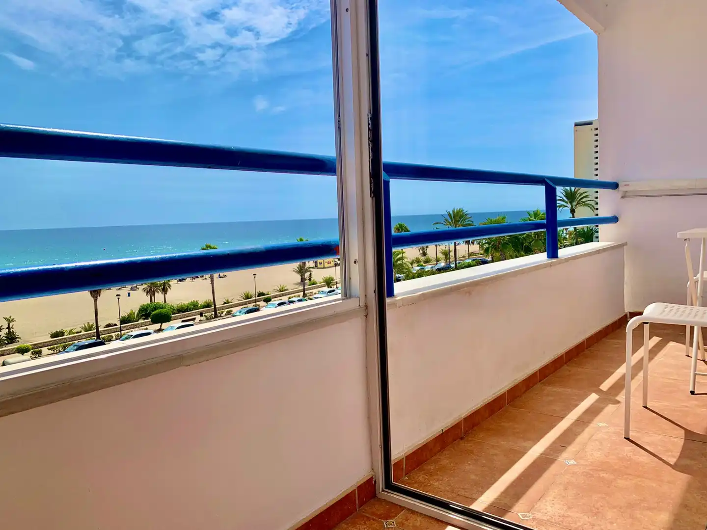 Dormitori de Apartament de lloguer en Mojácar amb Aire condicionat, Calefacció i Terrassa