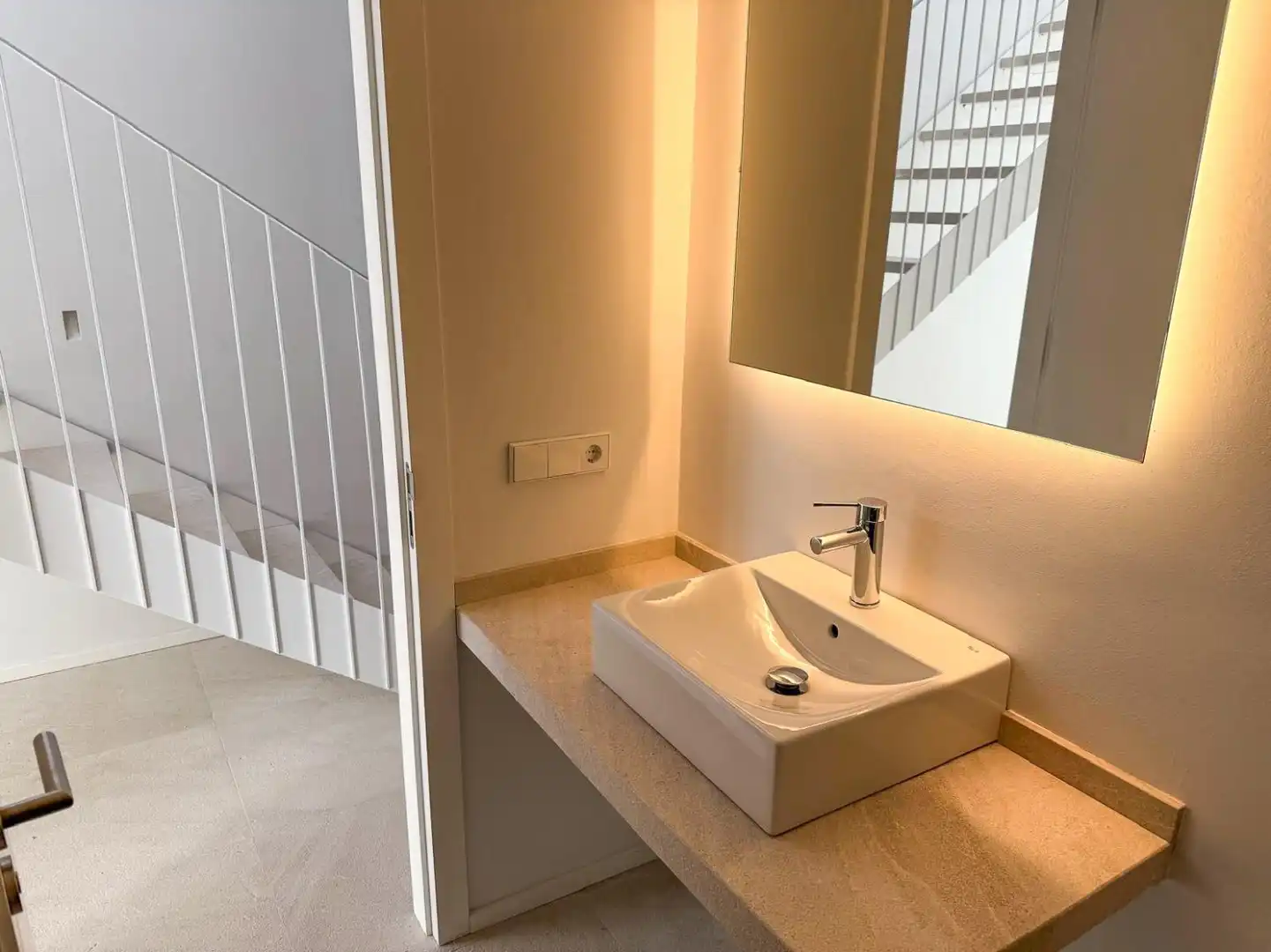 Badezimmer von Wohnung zum Verkauf in Artà mit Klimaanlage, Terrasse und Abstellraum