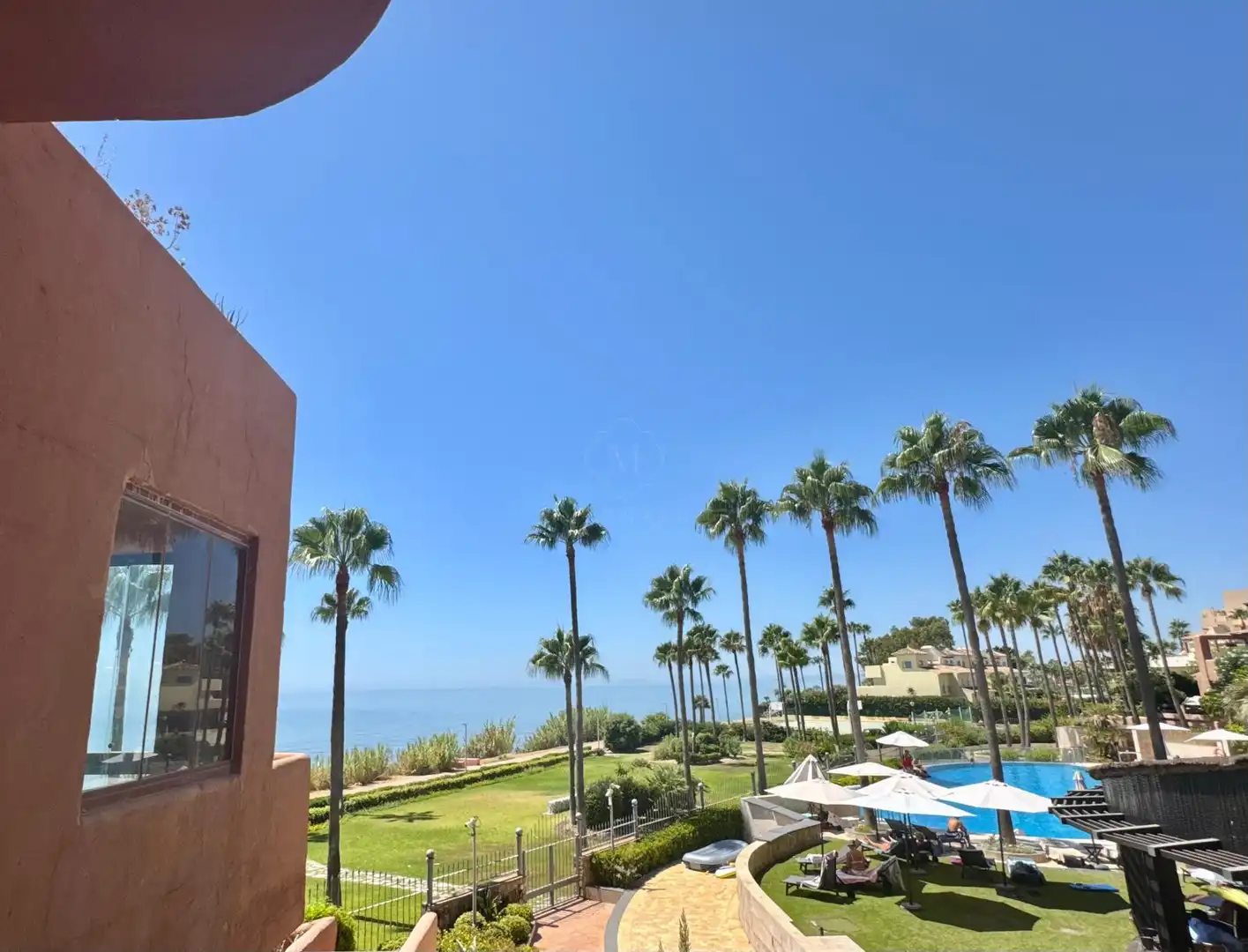 Jardín de Apartamento en venta en Estepona con Aire acondicionado, Terraza y Piscina