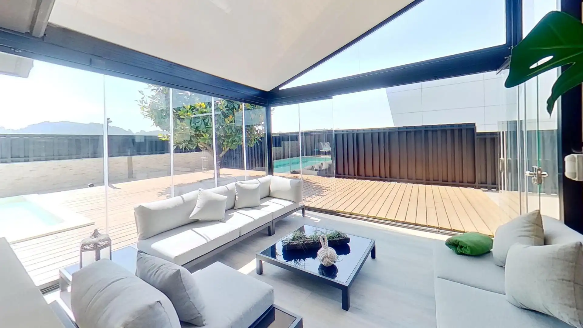 Terrassa de Casa o xalet en venda en Berango amb Calefacció, Jardí privat i Terrassa